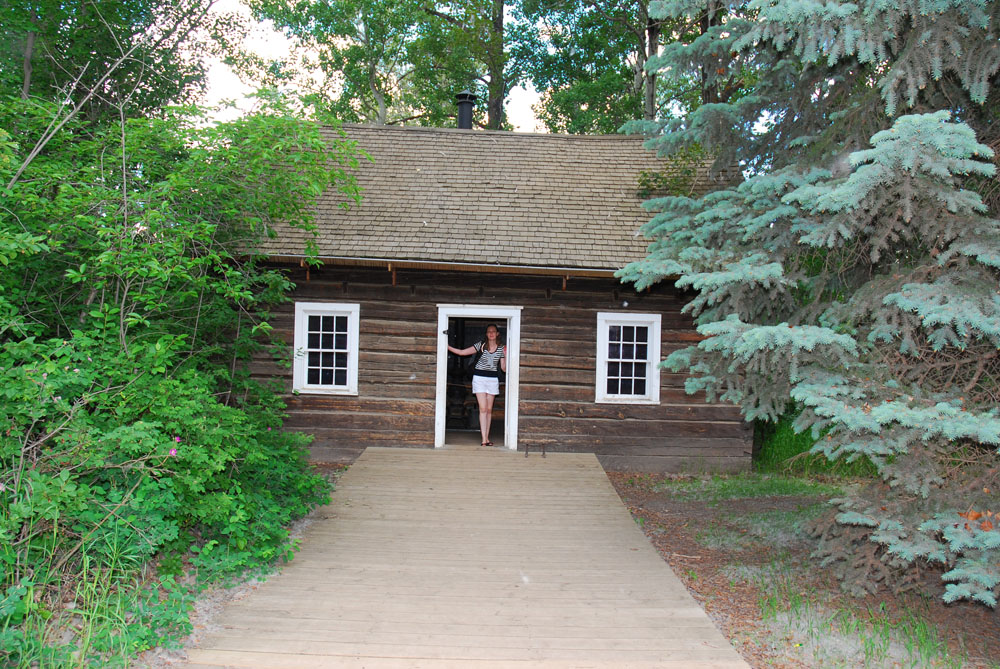 Школа конца 19-го века. Fort Edmonton Park. Edmonton, 2012