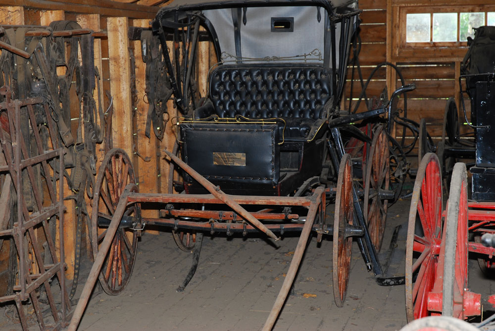 Производство и ремонт повозок. Fort Edmonton Park. Edmonton, 2012