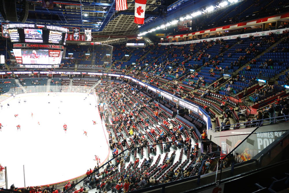 Calgary Flames vs. Sharks. Март, 2013