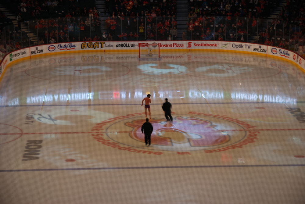 Calgary Flames vs. Sharks. Март, 2013